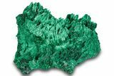 Silky Fibrous Malachite Cluster - DR Congo #294669-1